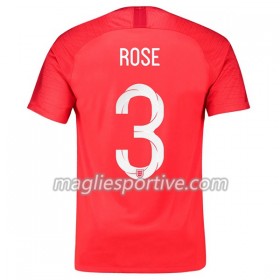 Completo Calcio Inghilterra Rose 3 Divisa Trasferta Mondiali 2018